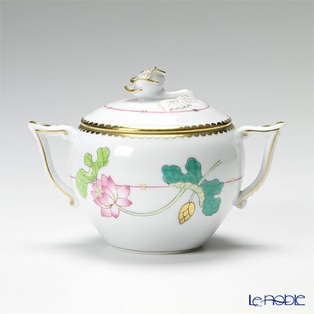 ヘレンド NE 20472-0-09 シュガーポット（ローズ） 200ml