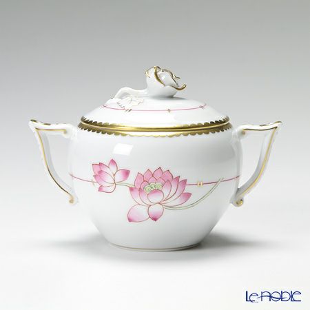 ヘレンド NE 20472-0-09 シュガーポット（ローズ） 200ml