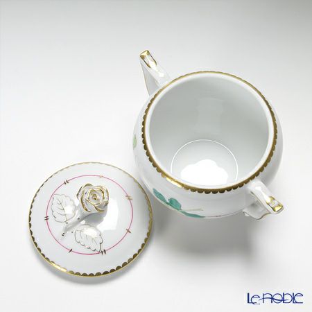 ヘレンド NE 20472-0-09 シュガーポット（ローズ） 200ml