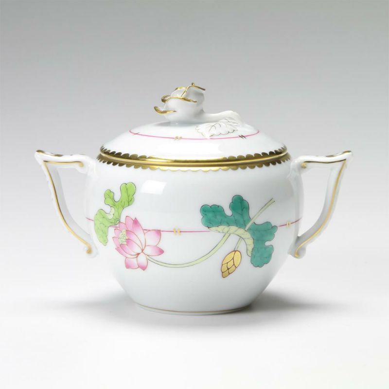 ヘレンド NE 20472-0-09 シュガーポット（ローズ） 200ml