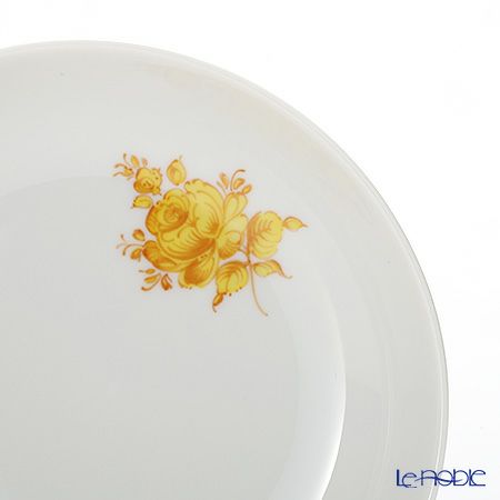 アウガルテン（AUGARTEN） マリアテレジア シンプル（SA5984） イエロー ラウンドディッシュ 12.5cm（069）