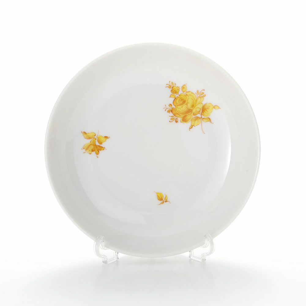 アウガルテン（AUGARTEN） マリアテレジア シンプル（SA5984） イエロー ラウンドディッシュ 12.5cm（069）