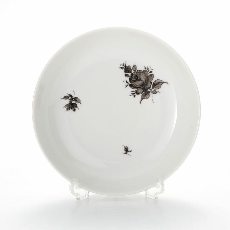 アウガルテン（AUGARTEN） マリアテレジア シンプル（SA5985） グレイ ラウンドディッシュ 12.5cm（069）