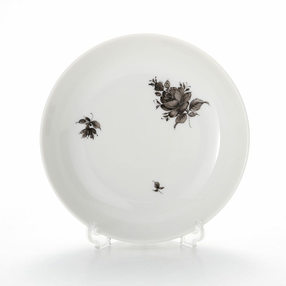 アウガルテン（AUGARTEN） マリアテレジア シンプル（SA5985） グレイ ラウンドディッシュ 12.5cm（069）