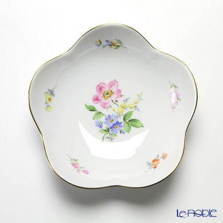 マイセン（Meissen） ビンテージフラワー3 06c003／53631 ボウル 14cm 野バラ