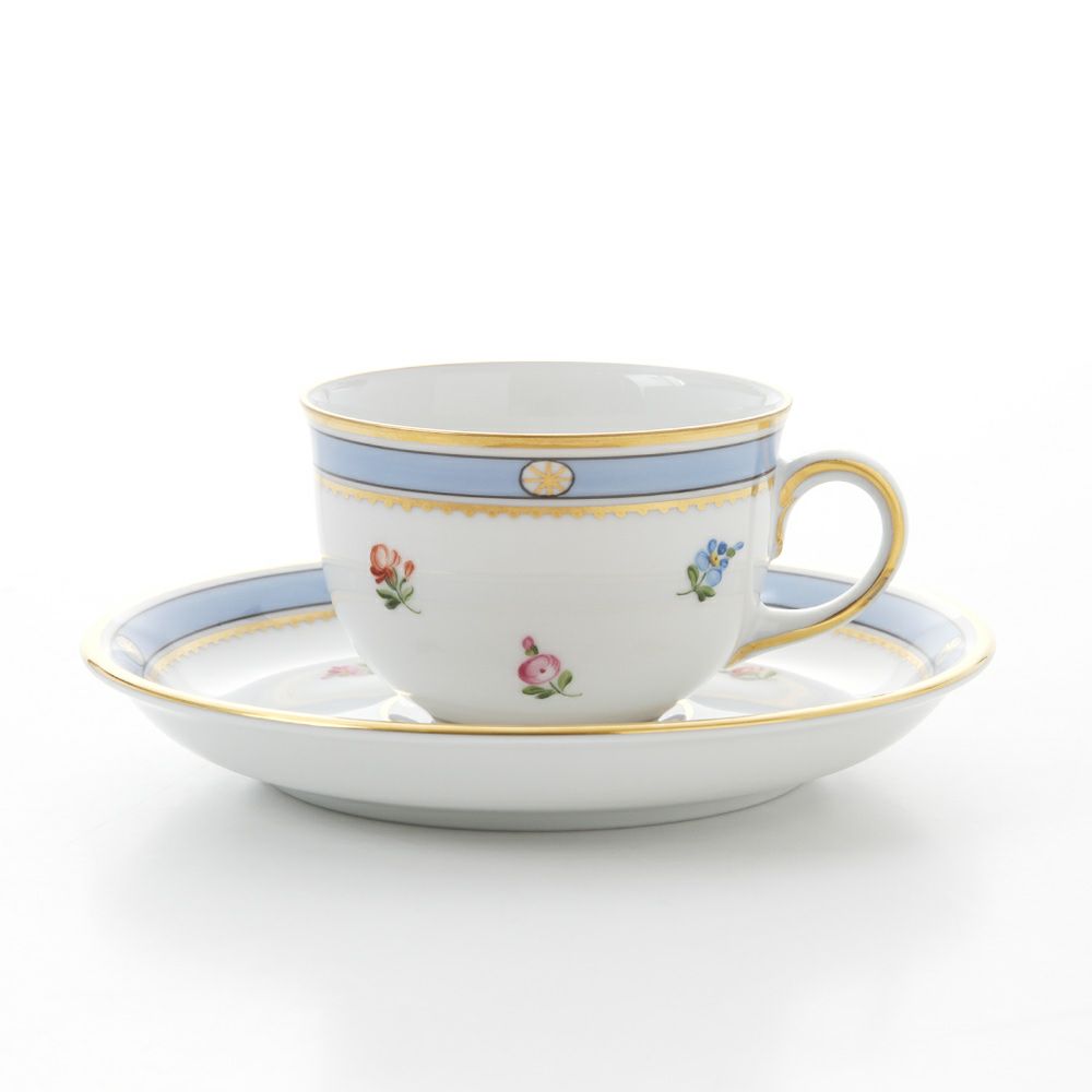 アウガルテン（AUGARTEN） ビーダーマイヤー（6000） モカカップ＆ソーサー 80ml（001）