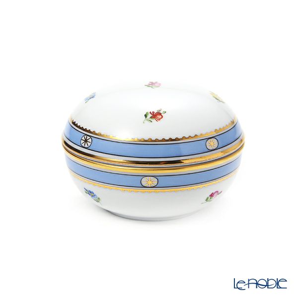 アウガルテン（AUGARTEN） ビーダーマイヤー（6000） ジュエリーボックス 8cm （509）