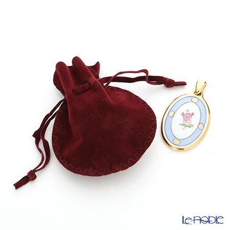 アウガルテン（AUGARTEN） ビーダーマイヤー（6000） ペンダント（金縁）（753）