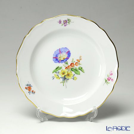 マイセン（Meissen） ベーシックフラワー（三つ花） 060110／00501／06 プレート 18cm Motiv No.6 昼顔