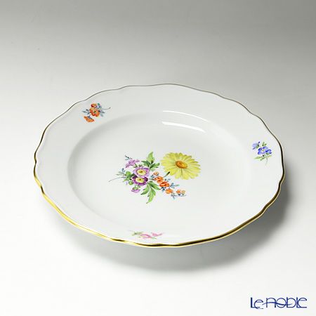 マイセン（Meissen） ベーシックフラワー（三つ花） 060110／00501／25 プレート 18cm Motiv No.25 マーガレット