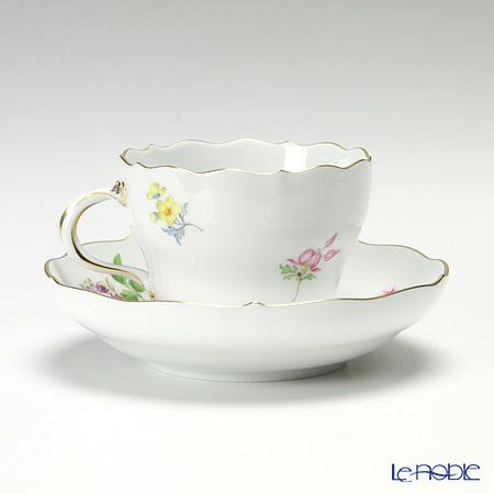 マイセン（Meissen） ベーシックフラワー（三つ花） 060110／00582／20 コーヒーカップ＆ソーサー 200ml Motiv No.20 ラナンキュラス