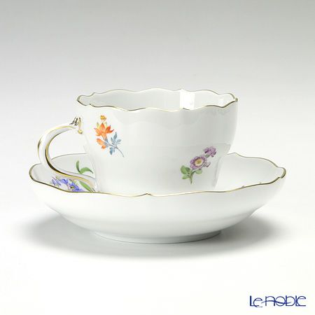 マイセン（Meissen） ベーシックフラワー（三つ花） 060110／00582／27 コーヒーカップ＆ソーサー 200ml Motiv No.27 カーネーション
