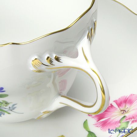 マイセン（Meissen） ベーシックフラワー（三つ花） 060110／00582／27 コーヒーカップ＆ソーサー 200ml Motiv No.27 カーネーション