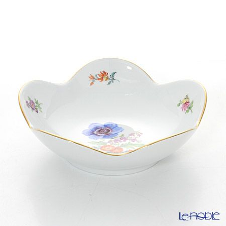 マイセン（Meissen） ベーシックフラワー（三つ花） 060110／53631／01 ボウル 14cm Motiv No.1 アネモネ