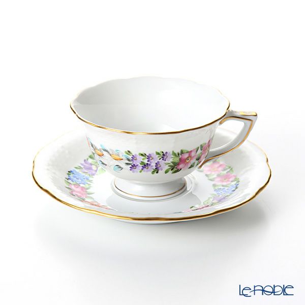 ヘレンド ガーランド 00735-0-00 ティーカップ＆ソーサー