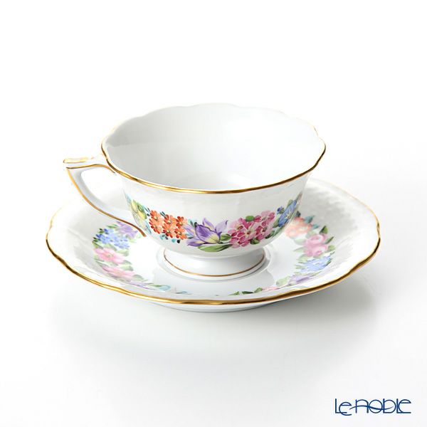 ヘレンド ガーランド 00735-0-00 ティーカップ＆ソーサー