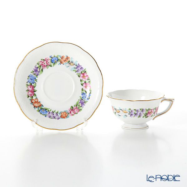 ヘレンド ガーランド 00735-0-00 ティーカップ＆ソーサー