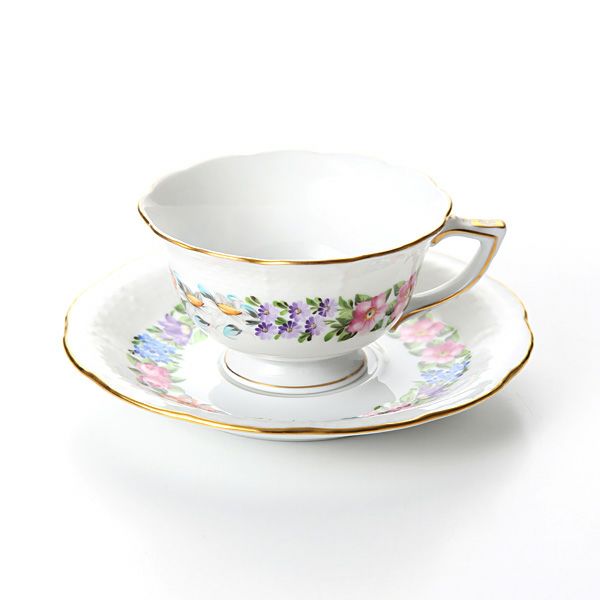 ヘレンド ガーランド 00735-0-00 ティーカップ＆ソーサー