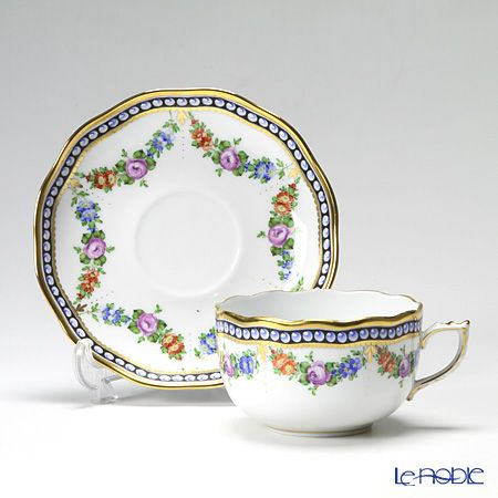 ヘレンド 真珠の首飾 GPN 20724-0-00／20724 ティーカップ＆ソーサー 200ml