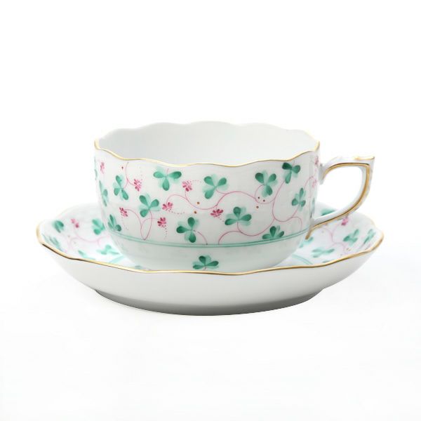 ヘレンド クローバー TC 00724-0-00 ティーカップ＆ソーサー 200ml