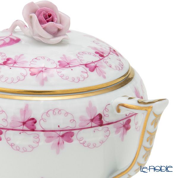 ヘレンド パセリピンク PEP 00472-0-09 シュガーポット ローズ 200ml