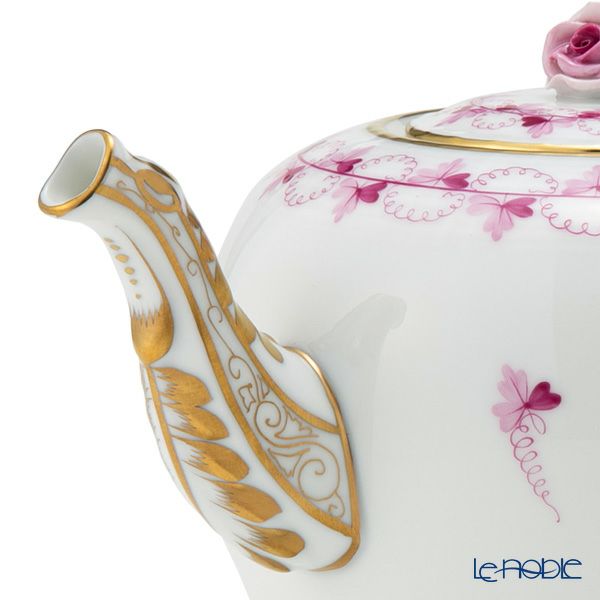 ヘレンド パセリピンク PEP 00606-0-09 ティーポット ローズ 800ml