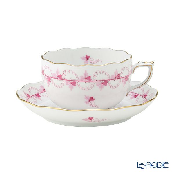 ヘレンド パセリピンク PEP 00724-0-00／724 ティーカップ＆ソーサー 200ml