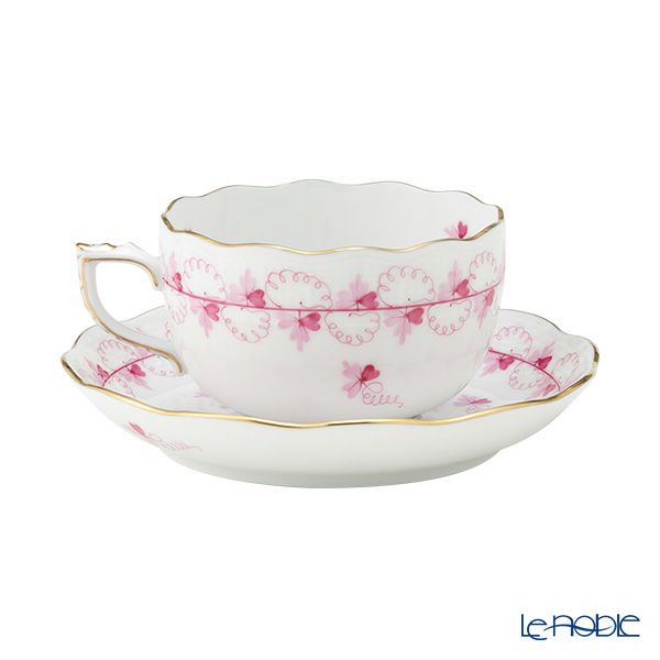 ヘレンド パセリピンク PEP 00724-0-00／724 ティーカップ＆ソーサー 200ml