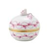 ヘレンド パセリピンク PEP ラウンドボックス（ローズ） 06033-0-09