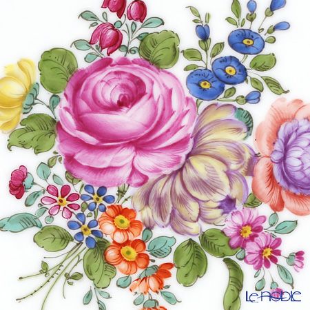 アウガルテン（AUGARTEN） リッチブーケ（6418） 透し皿 ラウンド（826）