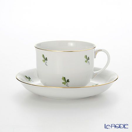 アウガルテン（AUGARTEN） スキャタードグレープリーブス（6490） コーヒーカップ＆ソーサー 200ml（001シューベルトシェイプ）