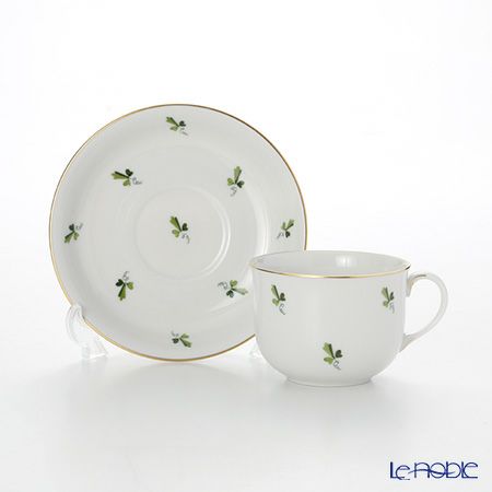 アウガルテン（AUGARTEN） スキャタードグレープリーブス（6490） コーヒーカップ＆ソーサー 200ml（001シューベルトシェイプ）