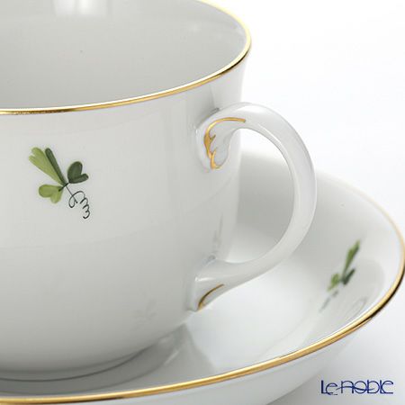 アウガルテン（AUGARTEN） スキャタードグレープリーブス（6490） コーヒーカップ＆ソーサー 200ml（001シューベルトシェイプ）