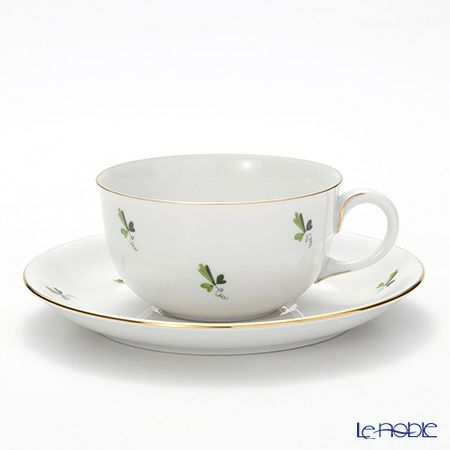 アウガルテン（AUGARTEN） スキャタードグレープリーブス（6490） ティーカップ＆ソーサー（S）200ml（001シューベルトシェイプ）