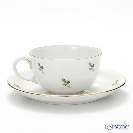 アウガルテン（AUGARTEN） スキャタードグレープリーブス（6490） ティーカップ＆ソーサー（S）200ml（001シューベルトシェイプ）