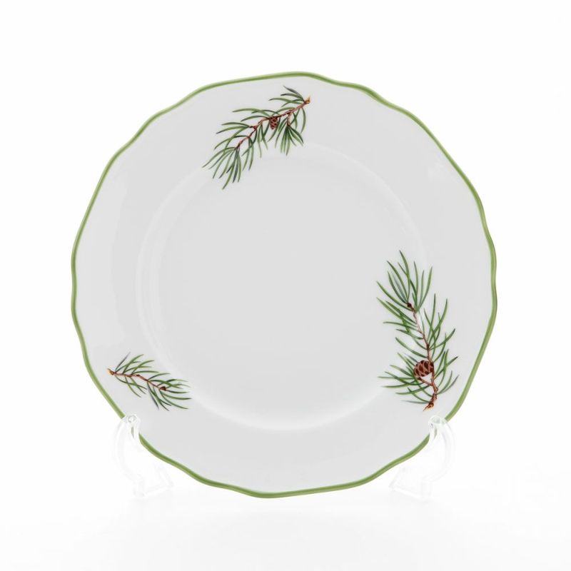 アウガルテン（AUGARTEN） モミの枝（6509） プレート 20cm（062モーツアルトシェイプ）