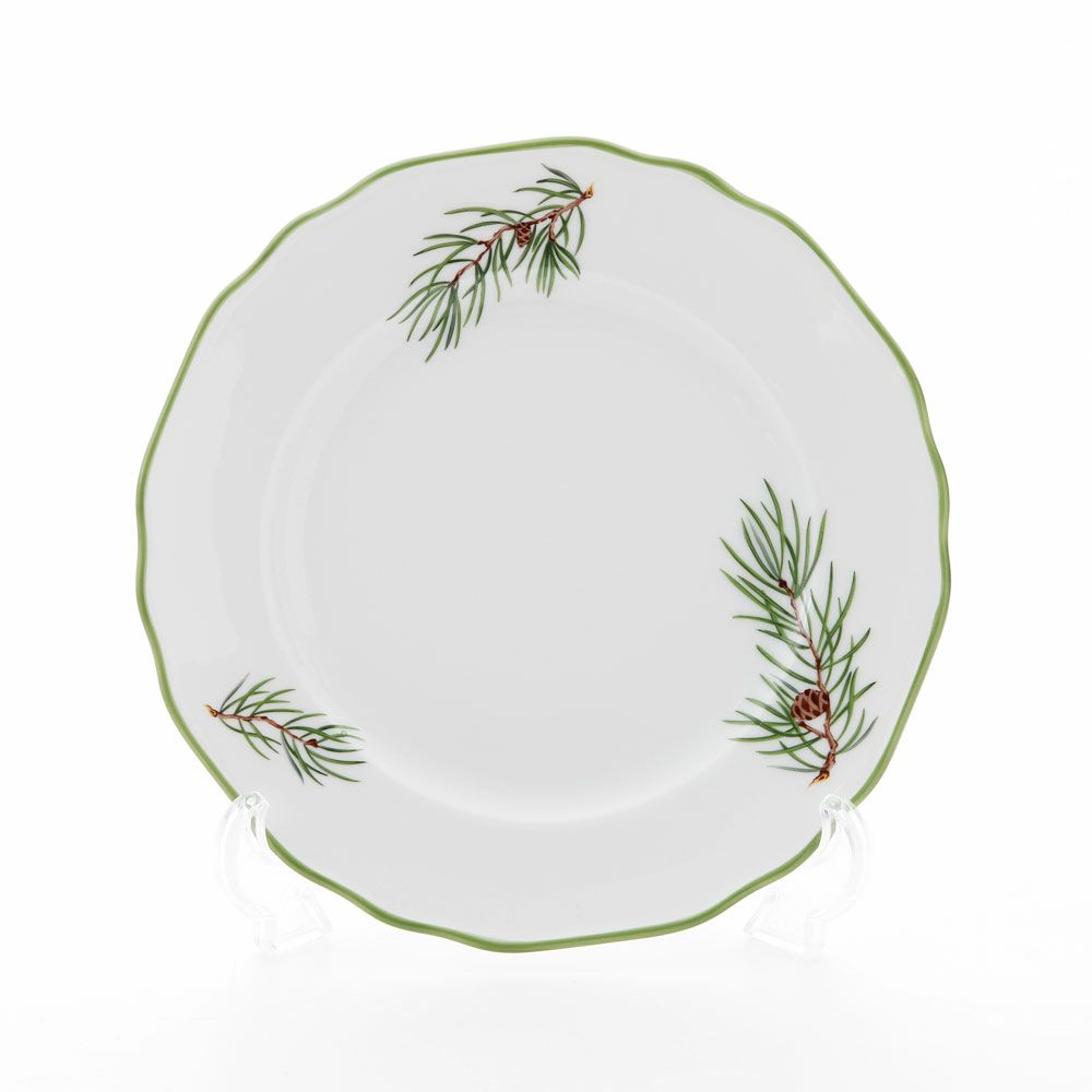 アウガルテン（AUGARTEN） モミの枝（6509） プレート 20cm（062モーツアルトシェイプ）