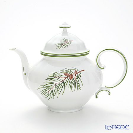 アウガルテン（AUGARTEN） モミの枝（6509） ティーポット（L） 1.2L（062モーツアルトシェイプ）