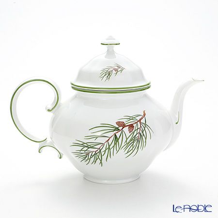 アウガルテン（AUGARTEN） モミの枝（6509） ティーポット（L） 1.2L（062モーツアルトシェイプ）