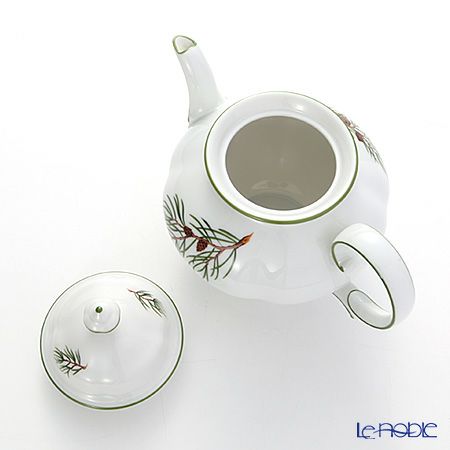 アウガルテン（AUGARTEN） モミの枝（6509） ティーポット（S）700ml（062モーツアルトシェイプ）