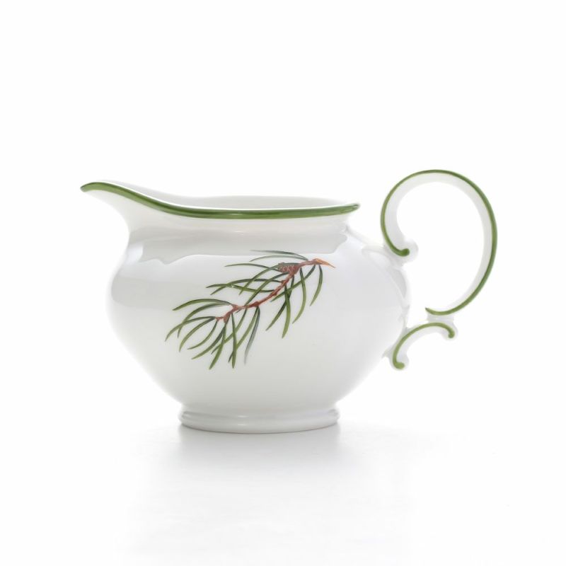 アウガルテン（AUGARTEN） モミの枝（6509） クリーマー（紅茶用）300ml（062モーツアルトシェイプ）