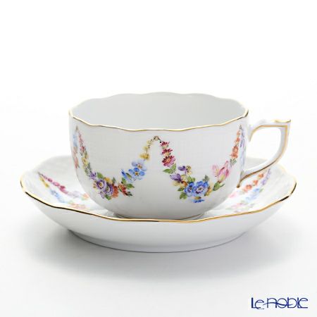 ヘレンド リヒテンシュタインガーランド LTG ティーカップ＆ソーサー 200ml