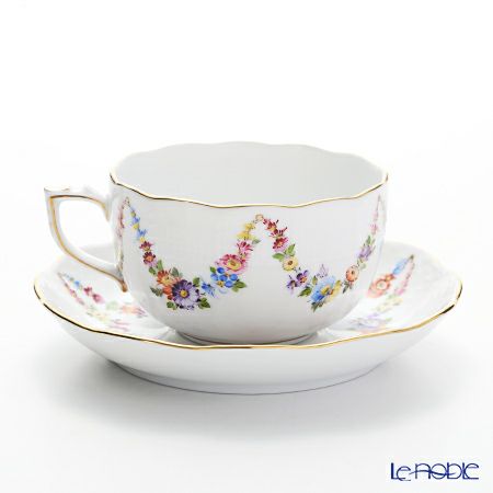 ヘレンド リヒテンシュタインガーランド LTG ティーカップ＆ソーサー 200ml