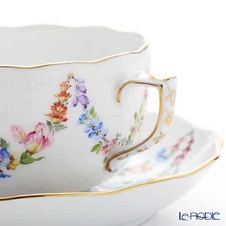 ヘレンド リヒテンシュタインガーランド LTG ティーカップ＆ソーサー 200ml