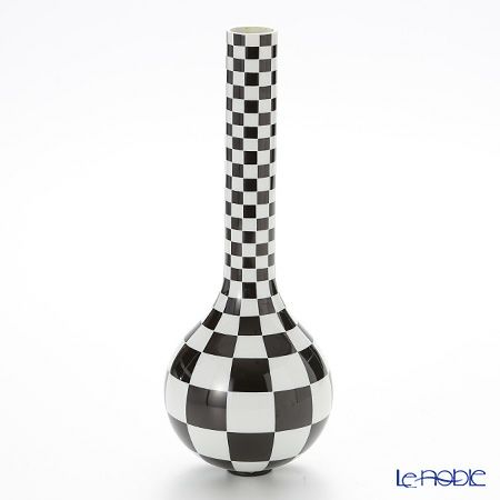 アウガルテン（AUGARTEN） ピノキオ ブラック＆ホワイト チェック（6635） ベース 29cm（897）