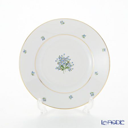 アウガルテン（AUGARTEN） 忘れな草（6690） BBプレート 16cm（001シューベルトシェイプ）