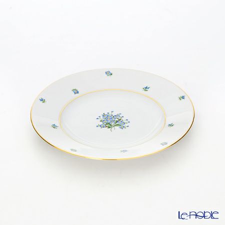 アウガルテン（AUGARTEN） 忘れな草（6690） BBプレート 16cm（001シューベルトシェイプ）