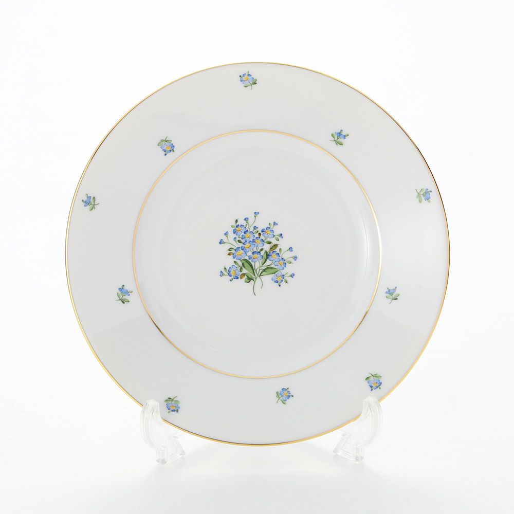 アウガルテン（AUGARTEN） 忘れな草（6690） BBプレート 16cm（001シューベルトシェイプ）