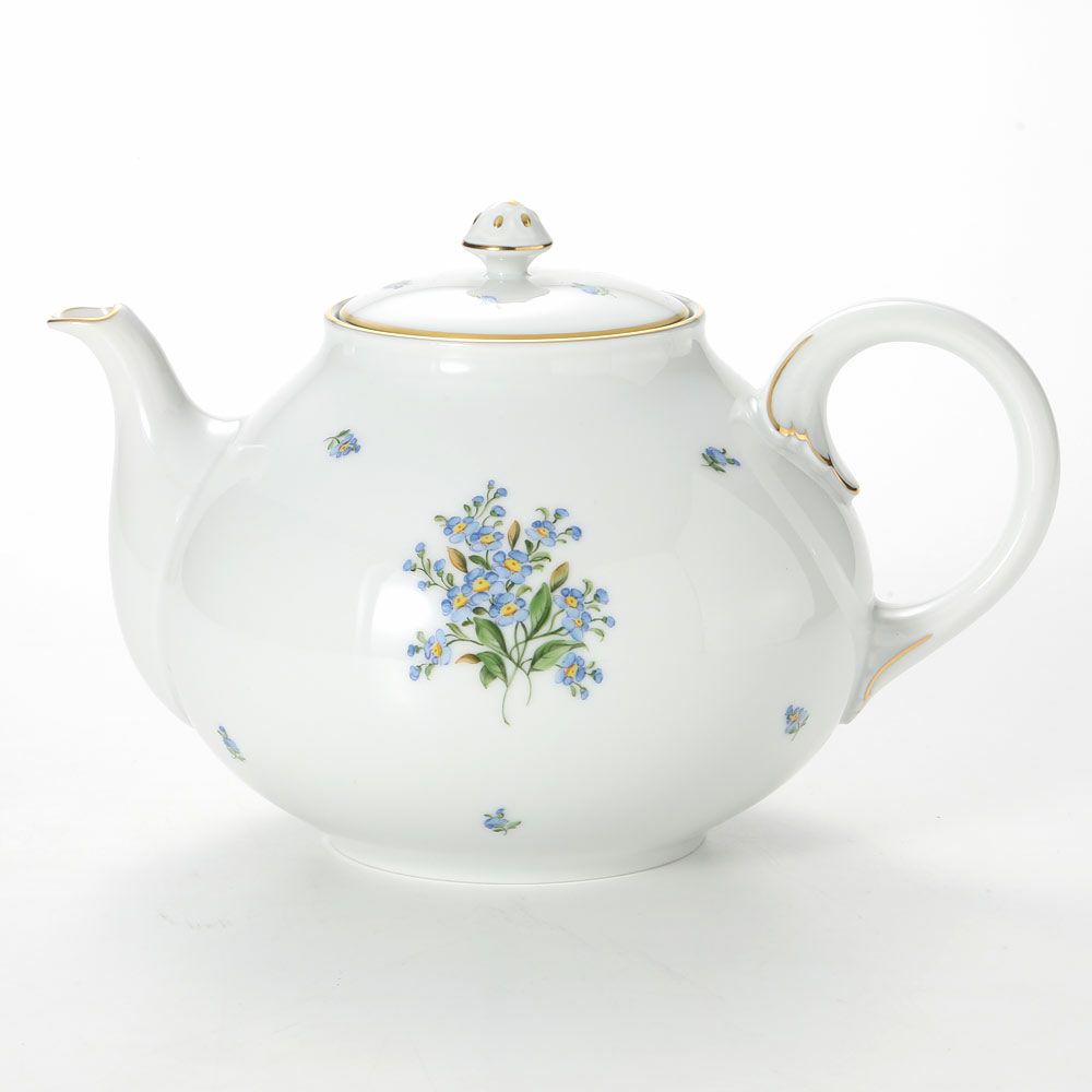 アウガルテン（AUGARTEN） 忘れな草（6690） ティーポット（L） 1.2L（001）