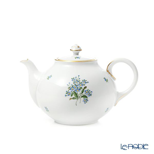 アウガルテン（AUGARTEN） 忘れな草 （6690） ティーポット（S） 0.6L（001シューベルトシェイプ）